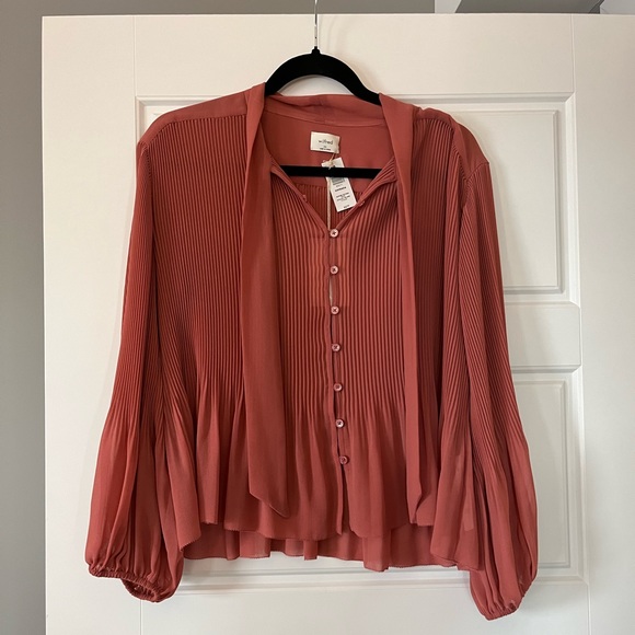 Aritzia Wilfred Barbara Blouse - Picture 1 of 6